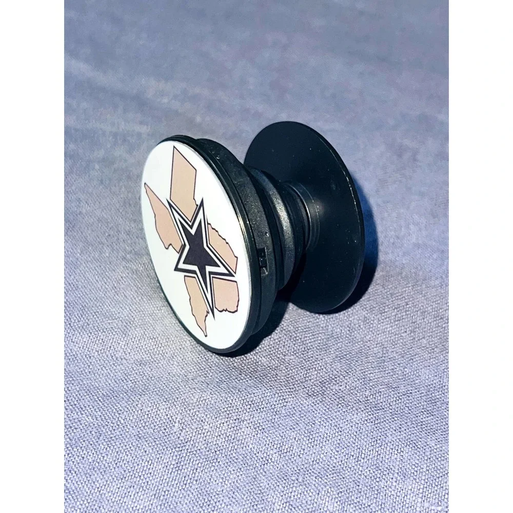 Cowboys Pop Up Phone Accessory With Super Strong Glue